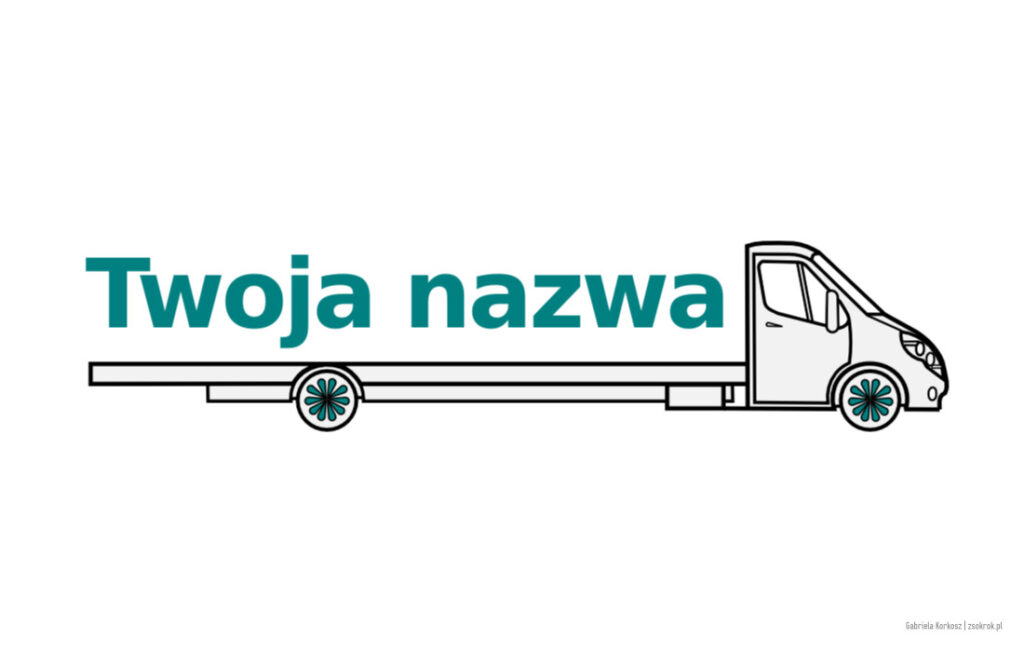 Logotyp dla firmy transportowej